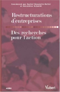 Restructurations d'entreprises : Des recherches pour l'action