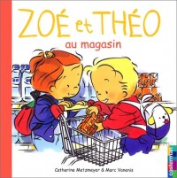 Zoé et Théo au magasin