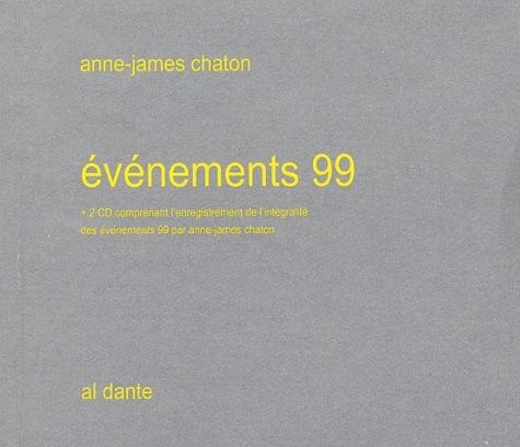 Evénements 99. Avec 2 CD audio