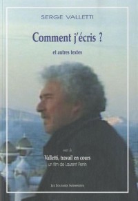 Comment j'écris ? : Et autres textes (1DVD)