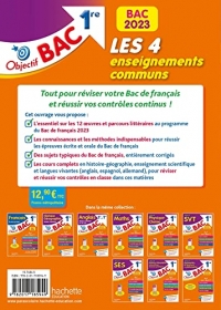 Objectif BAC 2024 - 1re Tous les enseignements communs