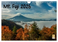 Mt. Fuji 2026 (Wall Calendar 2026 DIN A4 landscape), CALVENDO 12 Month Wall Calendar: Seasonal images of Mt. Fuji, Japan
