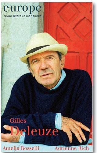 Europe, N° 996, Avril 2012 : Gilles Deleuze