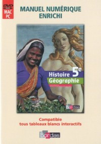 Histoire Géographie 5e • Manuel numérique enrichi - Tarif spécial