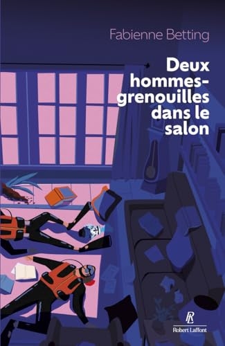 Deux hommes-grenouilles dans le salon