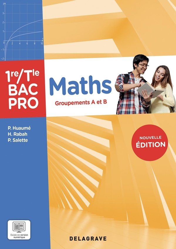 Mathématiques - Groupement A et B - 1re, Tle Bac Pro (2025) - Pochette élève