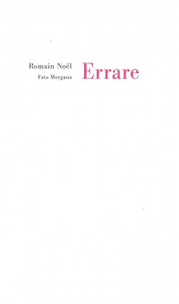 Errare : Suivi de Le polème