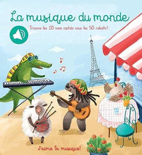La musique du monde : Trouve les 10 sons cachés sous les 50 rabats !