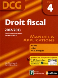 DROIT FISCAL EPREUVE 4 DCG