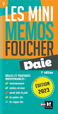 Les mini memos Foucher - Paie - 7e édition - Révision
