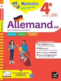 Allemand 4e - LV2 (A1+, A2): cahier de révision et d'entraînement