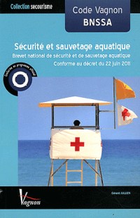 Code Vagnon Sécurité et sauvetage aquatique : BNSSA