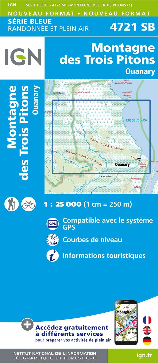 4721SB MONTAGNE DES TROIS PITONS GUYANE