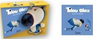 Tilou bleu : Tilou bleu aime son doudou. Coffret avec Peluche