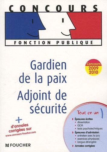 Gardien de la paix, Adjoint de sécurité
