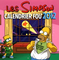 Simpson Calendrier Fou 2012 (les)