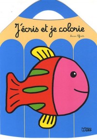 J'écris et je colorie : le poisson - Coloriage dés 3 ans