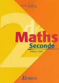 Indice : Maths, 2de (Manuel)
