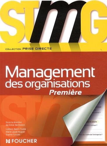 Prise directe Management des organisations 1re Bac STMG