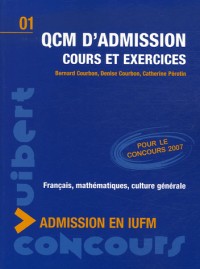 QCM d'admission en IUFM : Cours et exercices