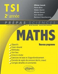 Maths TSI 2e Année Programme 2014