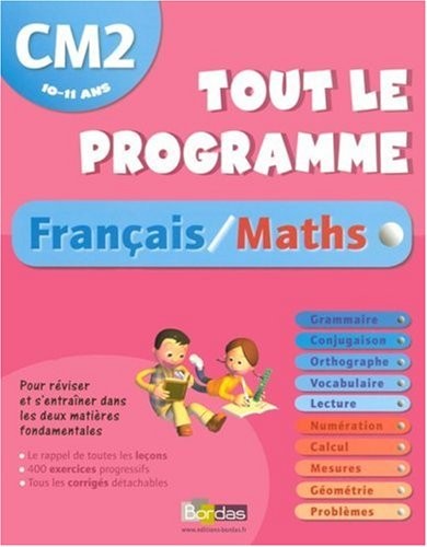 TOUT LE PROGRAMME CM2