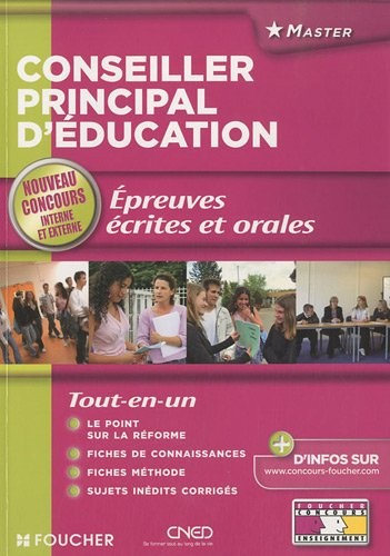 Conseiller principal d'éducation épreuves écrites et orales