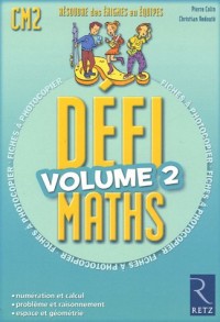Défi Maths : Volume 2, Fiches à photocopier
