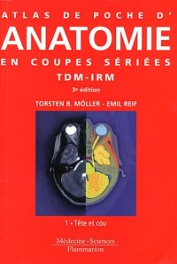 Atlas de poche d'anatomie en coupes sériées TDM-IRM : 4 volumes