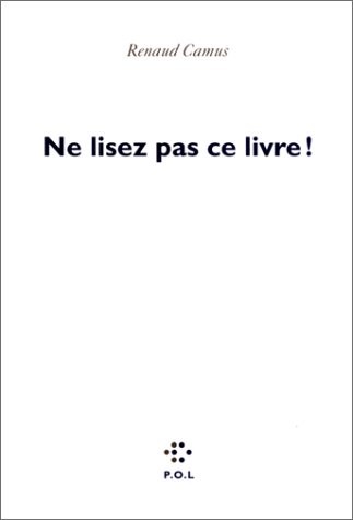 Ne lisez pas ce livre !