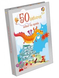 50 histoires autour du monde : Coffret en 5 volumes : Mes contes d'Afrique ; Mes contes d'animaux ; Mes histoires fantastiques ; Mes contes d'Orient ; Mes contes du Nord