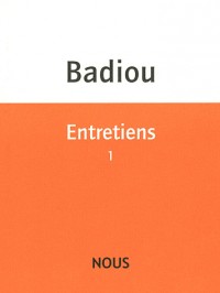 Entretiens : Tome 1 (1981-1996)