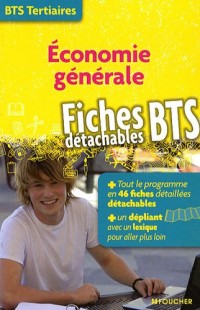 Economie générale BTS tertiaires : Fiches détachables