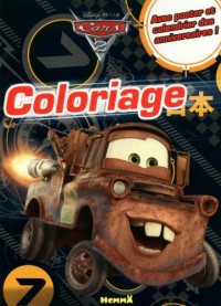 Coloriage Cars : Avec poster et calendrier des anniversaires !