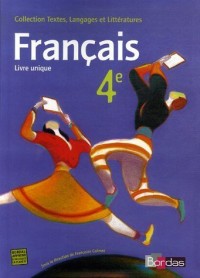 Textes, langages et littératures 4e • Livre unique
