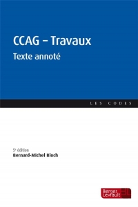 Ccag Travaux (5ed.) - Texte Annote