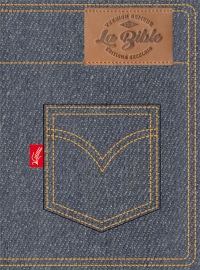Bible, Version du Semeur 2015, jeans, avec tranche blanche