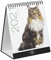 Calendrier de table 2021 - Chats