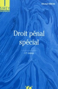 Droit pénal spécial - 13e éd.