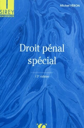 Droit pénal spécial - 13e éd.