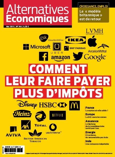 Alternatives Economiques - numéro 346 - mensuel - mai 2015