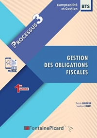 Gestion des obligations fiscales BTS comptabilité et gestion 1re année: Processus 3