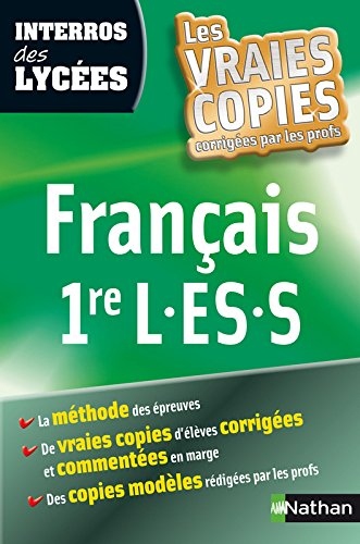 INTERROS LYCEES FRANCAIS 1E L-