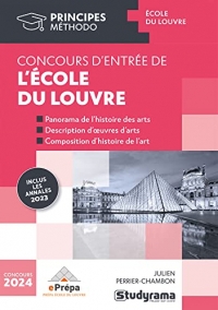 Concours d'entrée de l'école du Louvre: Concours d'entrée en premier cycle