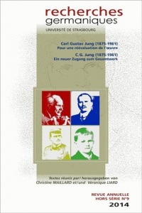 Recherches germaniques, Hors-série N°9, 2014 : Carl Gustav Jung (1875-1961) : Pour une réévaluation de l'oeuvre