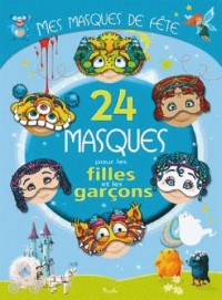 24 masques pour les filles et les garçons