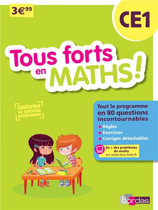 Tous forts en Maths CE1 - Nouveau programme 2016