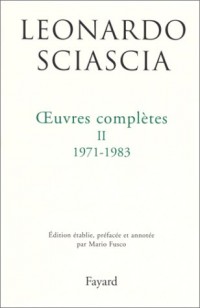 Oeuvres complètes, tome 2