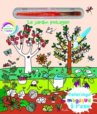 Le jardin potager: Coloriage magique à l'eau