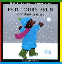 Petit Ours Brun joue dans la neige